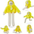 thumbnail image 1 of Banana Doll Man Plush Banana Toy Man con imán Cambiable Plush Pillow Toy Man Doll Descompresión Toy Stuffed Doll Toy Presente para niños Niñas Fiesta de cumpleaños Festivales Fokelyi WMPH-1279-2, 1 of 7