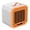Orange, variant on CoreLiving Portable Air Conditioner, Mini Air Cooler With Portable Fan And Evaporative Cooling, Small Personal AC Unit For Bedroom, Office, Camping And Travel