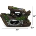 thumbnail image 2 of 5-10 Gallon Resin Shipwreck Decoration Aquarium Fish Tank Decoration Concealed Fish Tank, 2 of 4