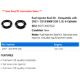 thumbnail image 2 of Fuel Injector Seal Kit - Compatible with 2007 - 2013 BMW 328i 3.0L 6-Cylinder 2008 2009 2010 2011 2012, 2 of 2