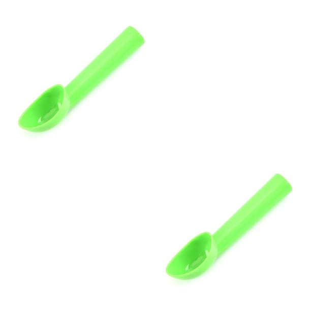 Cuchara de helado Monstrate Cuchara de sandía con mango de cocina Reutilizable color Verde 2Conjunto