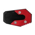thumbnail image 1 of Motorcycle Side Stand Base Extension Enlarger AntiSlip Kickstand Fit for R1200RT 20142018(Red ), 1 of 9