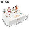 thumbnail image 2 of 10 Pcs Christmas Party Gift Boxes, Christmas Paper Candy Boxes, Empty Candy Cookie Boxes, Sweet Party Favour Boxes for New Year Christmas Decorations, 2 of 7