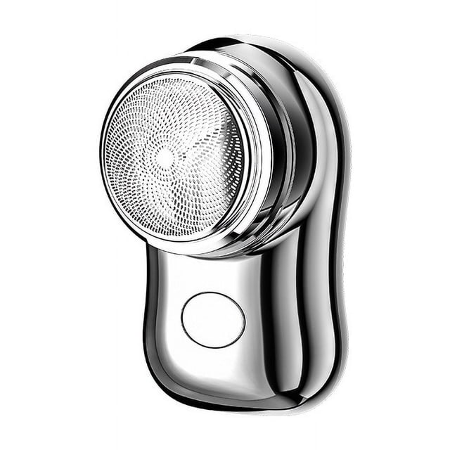 Afeitadora eléctrica portátil para hombres, Mini maquinilla de afeitar recargable mejorada, uso fácil con un solo botón, adecuada para el hogar, viajes en coche, Navidad