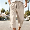 thumbnail image 2 of Plus Size Men's Running & Training Shorts with Elastic Waist Pockets, Stretchy Quick Dry Lightweight Athletic Shorts, Casual Daily Gym Workout, Summer Essentials | JASKFLY,Khaki 2XL, 2 of 7