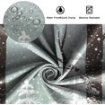 thumbnail image 6 of 36x72 Inch Christmas Holiday Fabric Shower Curtains Winter Tree Wonderland Forest Polyester Bath Curtain Farmhouse Animal Xmas Long Shower Curtain for Kids Bathroom Decor Waterproof with Hooks, 6 of 6