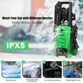 IronMax 3500PSI Electric Pressure Washer 2.6GPM 1800W w/ Wheels 4