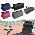 thumbnail image 6 of Perfect For Relaxation Adjustable Lounge Chair Pillow Cooling Fabric Pillow Adjustable Lounge Chair Pillow Attachment, 6 of 9