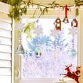 thumbnail image 2 of 4PCS Christmas Crystal Snowflake Sun Catcher, Sparkling Wind Chime Pendant, Crystals Sun Catchers, for Chandeliers, Garden, Christmas Tree Decoration, 2 of 9