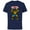 Navy, variant on Fantastic Four The Thing Clobberin' Time - Short Sleeve Cotton T-Shirt for Adults - Customized-Athletic Heather