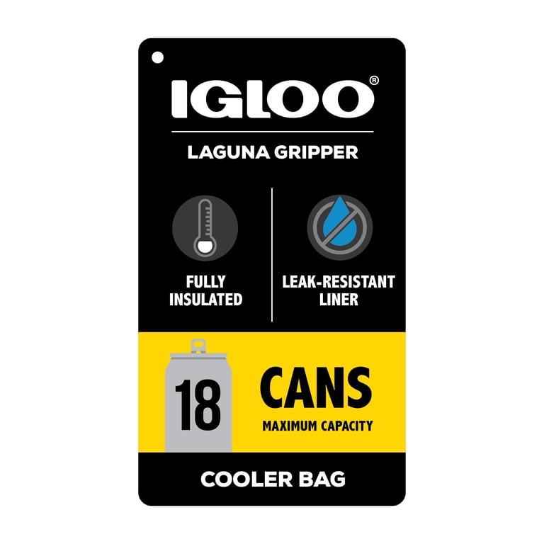 Igloo Laguna Gripper 18-Can Soft-Side Cooler, Aqua photo 4