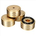 thumbnail image 3 of 16 Pcs Support d'Isolation pour Haut-Parleur HIFI en Aluminium 40X20mm, 16 x Support d'Isolation, Or, 3 of 8