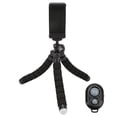 thumbnail image 1 of Flexible Sponge Tripod, Mobile Phone Sponge Tripod 90° Tilt Spring Switch 1/4 Inch Standard Screw  For Photography, 1 of 8