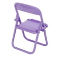 thumbnail image 2 of Sailing Soporte portátil para teléfono morado: material TPR, modo horizontal y vertical, forma de taburete, soporte móvil decorativo y auxiliar, 2 of 10