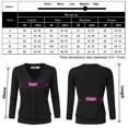 thumbnail image 4 of Women's Cardigan Sweaters Fall Cropped Open Front Button V Neck Lightweight Cardigans Knit, 4 of 4