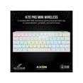 thumbnail image 2 of Corsair K70 PRO MINI WIRELESS RGB 60% Mechanical Gaming Keyboard - Fastest Sub-1ms Wireless, Swappable CHERRY MX Red Keyswitches, Aluminum Frame, PBT Double-Shot Keycaps - NA Layout, QWERTY - White, 2 of 16