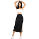 thumbnail image 1 of Falda casual MIDI LÁPIZ Malabis para MUJER COLOR NEGRO con ABERTURA LATERAL unitalla, 1 of 5