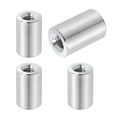 thumbnail image 1 of Uxcell 4 Pcs Écrous de Couplage Ronds en Acier Inoxydable 304 M8x1.25mm, 0.63x0.98 Pouces(ODxH), 1 of 6