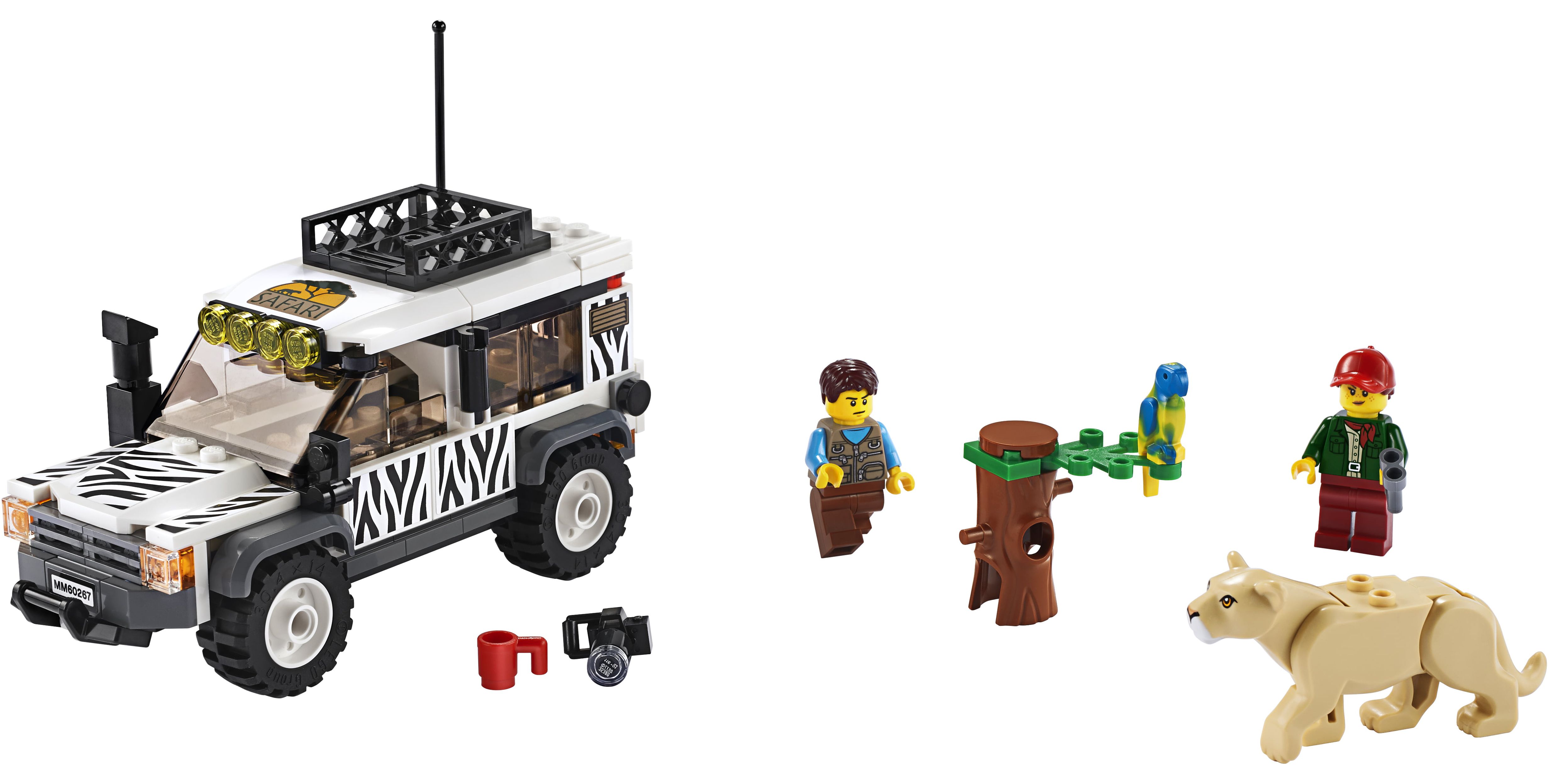LEGO City Safari Off-Roader 60267 Building Kit for Kids (168 Pieces) - image 3 of 7