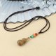thumbnail image 2 of Collares largos suéter cadena ropa accesorios calabaza colgante collar para hombres Natural jinwen Collar colgante, 2 of 8