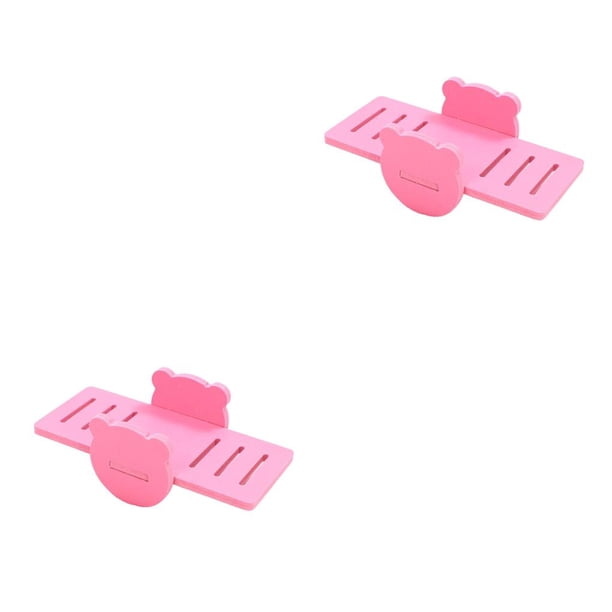 Methold Hámster columpio balancín pequeño juguete escalera impermeable hueco ejercicio mascotas rosa 2piezas Methold CBP268182