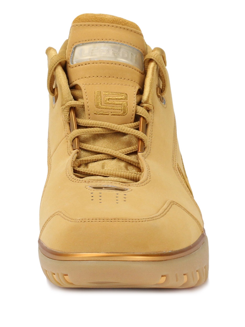 Nike Mens Zoom Generation ASG QS Retro Lebron James Wheat Gold AQ0110-700 - image 3 of 5