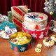 thumbnail image 3 of 3 Pcs Round Christmas Cookie T for Storing Biscuits Treats Candies, 3 of 5