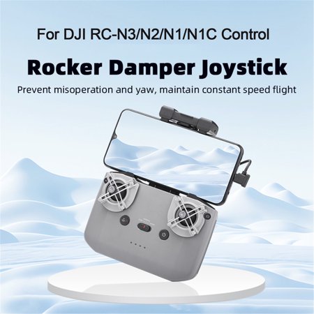 Flysimple Sticks Damper for DJI Neo 2/1/Flip/Air 3/Air 3S/2S/Mavic 3/Mini 5 4 3 Pro/Mini 2/2SE/4K Drone RC-N3/N2/N1 No Display Remote Control Sticks Joystick Rocker Damper Improve Fly Stability