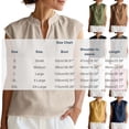 thumbnail image 4 of akafmk Womens Casual Sleeveless Shirts V Neck Blouses Solid Color Summer Daily Tank Tops, 4 of 7