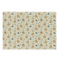 thumbnail image 1 of Forest Friends Cutting Board, Simple Pattern with Foxes Birds and Hearts, Decorative Tempered Glass Cutting and Serving Board, in 3 Sizes, by Ambesonne, 1 of 2