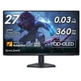 thumbnail image 1 of Refurbished (Excellent) - Dell Alienware AW2725DF OLED Gaming Monitor - 26.7-inch QHD (2560x1440) 360Hz 0.03Ms Display, AMD FreeSync Premium Pro, HDMI/DP/USB 3.2 Gen1, 1 of 1