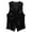 A1#-Black, variant on Mens Sequin Suit Vest Sparkly Single Breasted Slim Fit Wedding Party Blazer,Blue,SIZE:XL