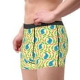 thumbnail image 3 of Wukai Blue Rabbit Print Men’s Underwear Breathable Boxer Briefs,&nbsp;Moisture Wicking & Breathable-Large, 3 of 7
