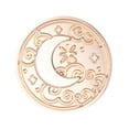 thumbnail image 1 of Stamp Head Sun Moon Stars Round Wax SEAL Pintura Fuego para Invitaciones (Ryx25), 1 of 9