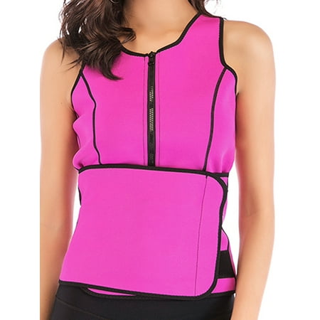 

Youloveit Women s Waist Sports Weat Steaming Sauna Vest Coach Belt Corset Fitness Weight Loss Neoprene Body Shaper Adjustable Shaping Sports Vest