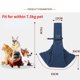 thumbnail image 4 of Cómoda bolsa para perros, bandolera para mascotas, bolsa de viaje portátil para exteriores, bolsa de transporte para gatos y cachorros, suministros para mascotas, 4 of 5