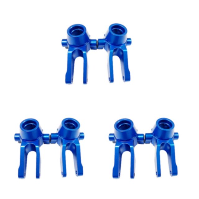Bloque de Dirección Ounissouiy 2 Piezas para Coche Deportivo ARRMA 1/8 Azul