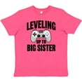 thumbnail image 3 of Inktastic Leveling Up to Big Sister Youth T-Shirt, 3 of 5