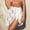 White, variant on CALAFEBILA Women One-Piece Swimwear Seaside Beach Bandage Halter Floral Perspective A-Line Lace Mini Short Skirt Summer Mother's Day Pool Swimsuit