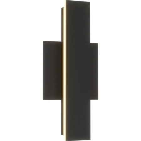 

Z-2040 Collection LED Matte Black Contemporary Small Outdoor Wall Light