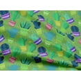 thumbnail image 5 of oneOone Cotton Flex Fabric Leaves & Floral Block Printed Fabric 1 Yard 40 Inch Wide, 5 of 5