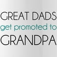 thumbnail image 2 of CafePress - Great Dads Get Promoted To Grandpa Water Bottle - Stainless Steel Water Bottle, Sports Bottle, 1.0L, 2 of 5
