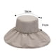 thumbnail image 2 of Sombrero de pescador de moda para verano, playa, ala ancha, sombrero de viaje plegable, 2 of 5