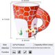 thumbnail image 4 of 3d Hand Painted Ceramic Animal Pattern Ceramic Coffee Mug (giraffe), 4 of 4