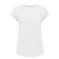 thumbnail image 4 of Endives Women's Short Sleeve T Shirts Casual Solid Color Tops Basic Loose Crew Neck Pullover Tee, 4 of 8