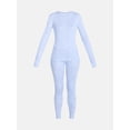 thumbnail image 7 of ClimateRight by Cuddl Duds Women's Pointelle Knit 2PC Top and Legging Thermal Base Layer Set, Sizes XS to 4X, 7 of 7