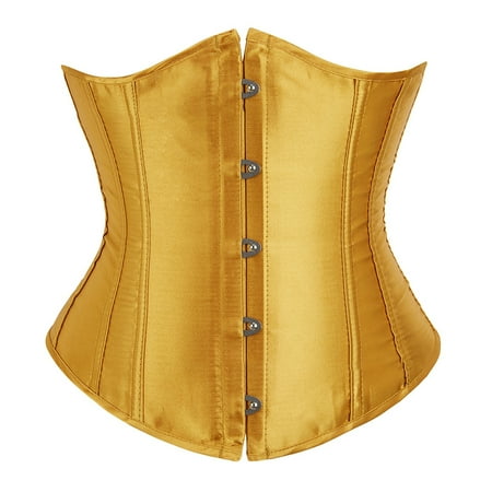 JULMCOMO Ginger Corset Top Bustier Shapewear Lingeri Push Up Bodysuit Lace Trim Waist Party Bustier Top Sexy Overbust Strapless Bodysuit Ginger X5XL