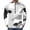 Gray, variant on Active Quarter Zip Performance Top for Men, All-Over Camo Print Long Sleeve Moisture Wicking Shirt - Stretchy Breathable Gym Running Outdoor Athletic Wear Multicolor XXL