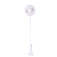 thumbnail image 1 of Mini ventilador portátil con clip de cuello ajustable de 360 ​​grados, recargable por USB, 1500 mAh para escritorio, oficina, cochecito de bebé kenally JJ12647-01B, 1 of 6