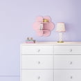 thumbnail image 2 of Mainstays Kids Daisy Shaped Decorative Wall Shelf, Pink, 2 of 6